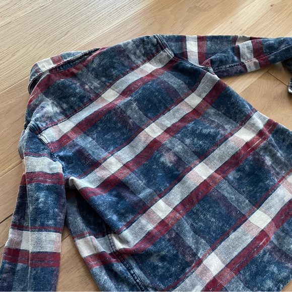 Women’s Flannel 100% Cotton Snap Buttons - Picture 3 of 6